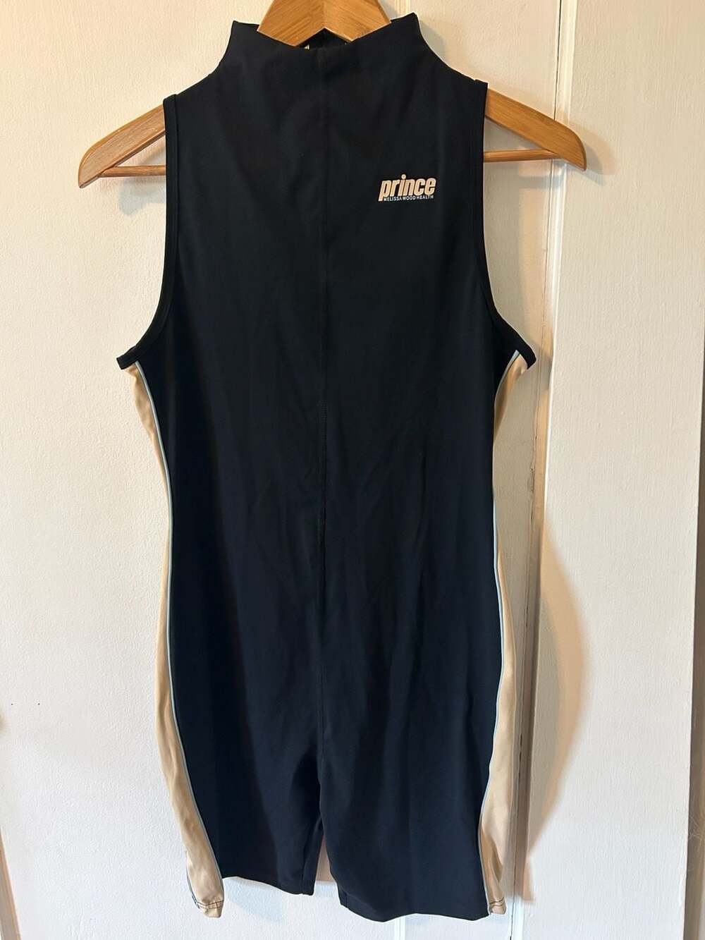 Prince x Melissa Wood Health Sleeveless Mock Neck Bodysuit Black Size L